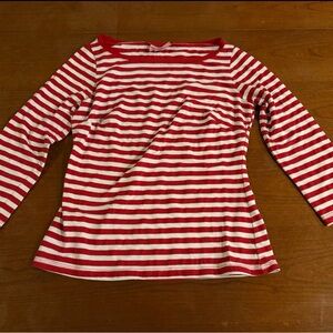 Pinup Couture 3/4 Sleeve boat neck  Top